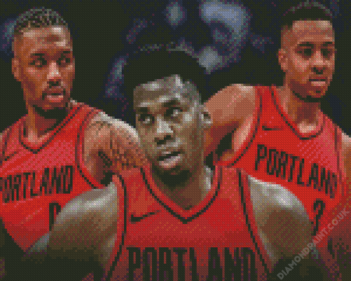 Portland Trail Blazers Diamond Painting