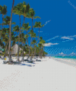 Punta Cana Beach Diamond Painting