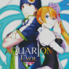 Aquarion Evol Poster Diamond Painting