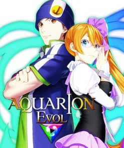 Aquarion Evol Poster Diamond Painting