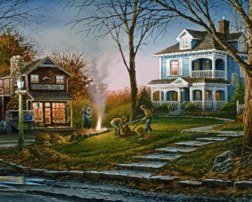 Aroma Of Fall Terry Redlin Diamond Painting