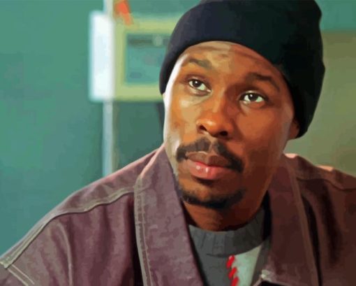 Avon Barksdale Character Diamond Painting