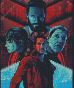 Blade Runner Illustration Poster Diamond Painting