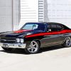 Black Chevrolet Chevelle Diamond Painting