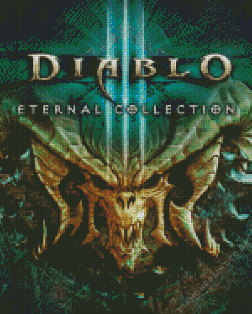 Diablo Eternal Collection Poster Diamond Painting