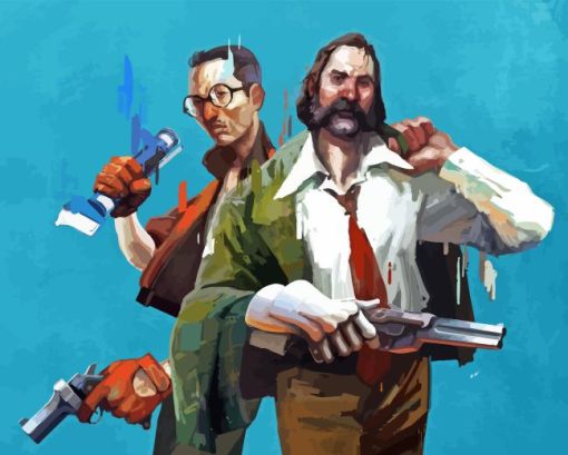 Disco Elysium Characters Diamond Painting