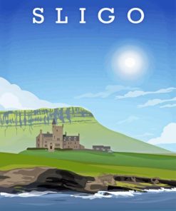 Ireland Sligo Town Poster Diamond Painting