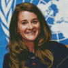 Melinda French Gates Diamond Painting