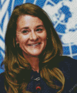 Melinda French Gates Diamond Painting