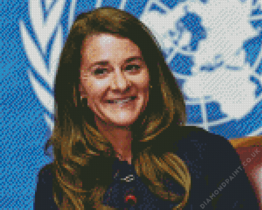 Melinda French Gates Diamond Painting