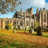 Melrose Abbey In Scotland Diamond Painting