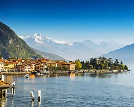 Menaggio Lake Como Diamond Painting