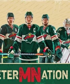 Minnesota Wild Players Diamond Painting