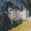 Predjama Castle Diamond Painting