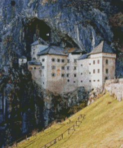 Predjama Castle Diamond Painting