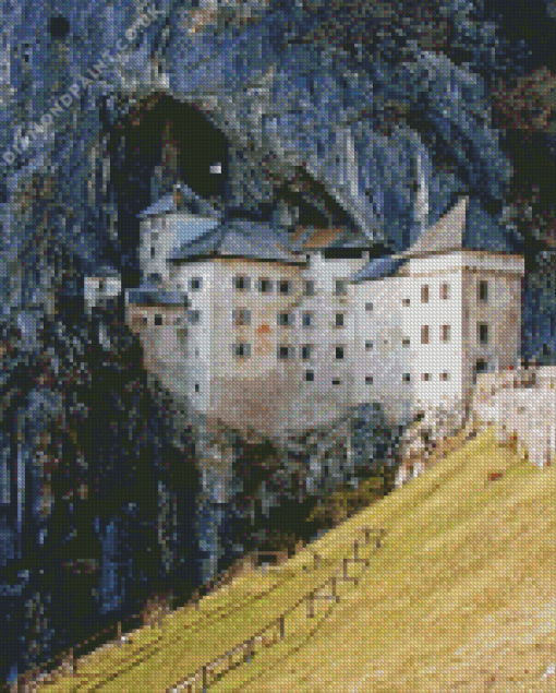 Predjama Castle Diamond Painting