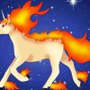 Rapidash Pokemon Diamond Painting