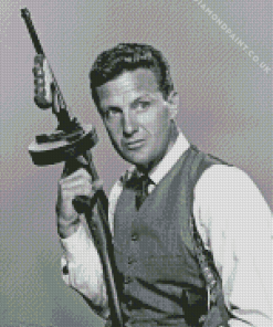 Monochrome Robert Stack Diamond Painting