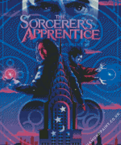 The Sorcerers Apprentice Poster Diamond Painting