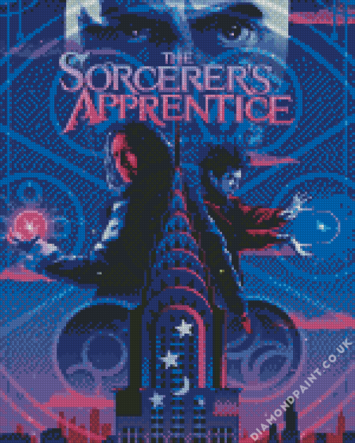 The Sorcerers Apprentice Poster Diamond Painting