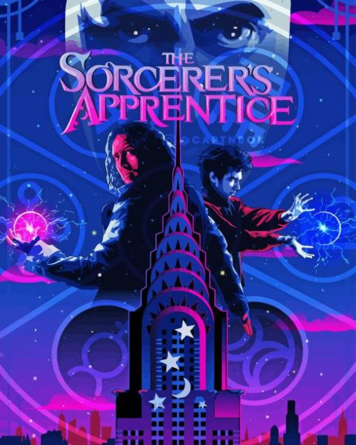 The Sorcerers Apprentice Poster Diamond Painting