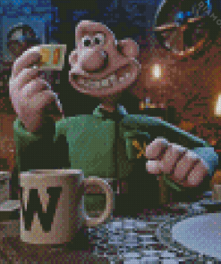 Wallace And Gromit Characters Diamond Painting