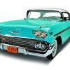 Blue 1958 Chevrolet Impala Diamond Painting