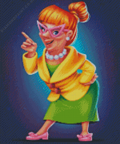 Cool Old Lady Diamond Painting