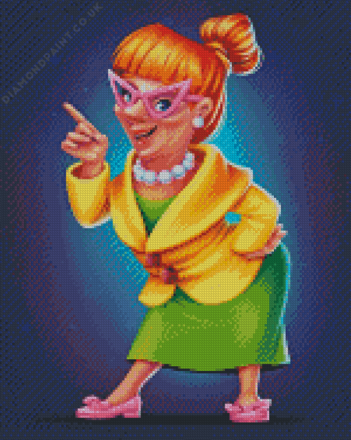 Cool Old Lady Diamond Painting