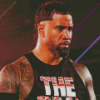 Jey Uso Wrestler Diamond Painting