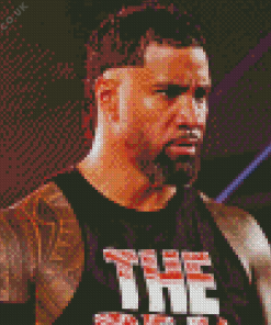 Jey Uso Wrestler Diamond Painting