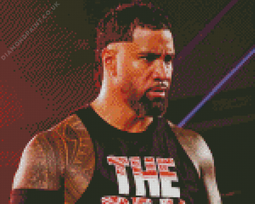 Jey Uso Wrestler Diamond Painting