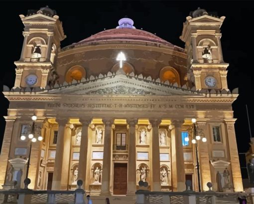 Mosta Dome Basilica Diamond Painting