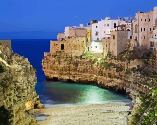 Polignano A Mare Diamond Painting