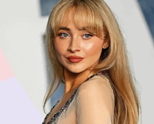 Sabrina Carpenter Actress Diamond Painting