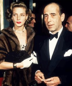 Vintage Bogart And Bacall Children Diamond Painting