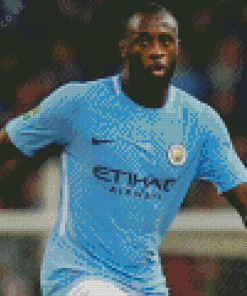 Yaya Toure Football Player Diamond Painting