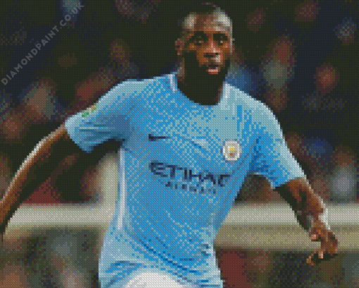 Yaya Toure Football Player Diamond Painting